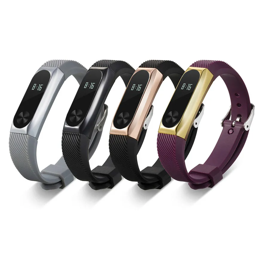 Сказочный сменный ремешок для часов металлический чехол Xiaomi Mi Band 2 браслет #0703