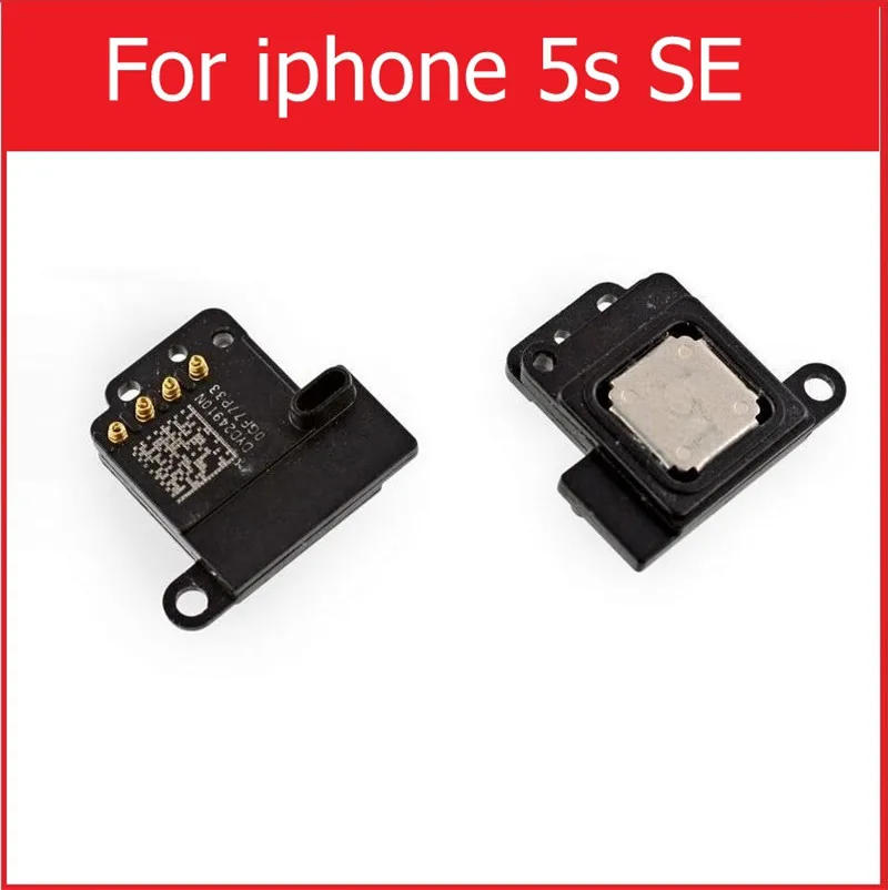 Динамик для iPhone 4, 4S, 5, 5S, 5c, SE, 6, 6 S, 7, 8 Plus, X, ушной динамик, ушной динамик, запасные части для телефона