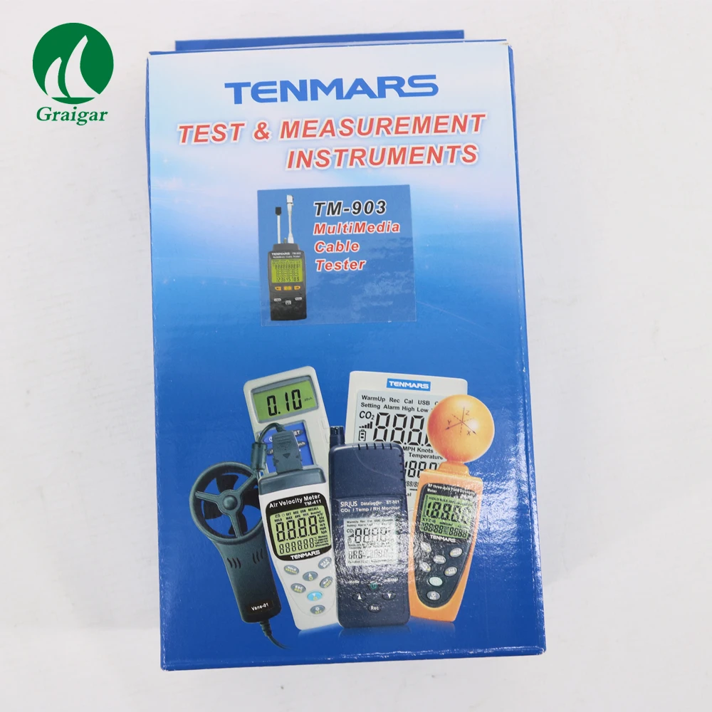 Tenmars TM 903 тестер мультимедийных кабелей локальной сети TM903 ручной сетевых