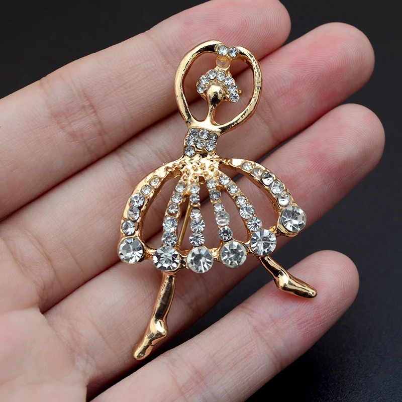 1 шт. брошь-значок на одежду в виде балерины | Украшения и аксессуары