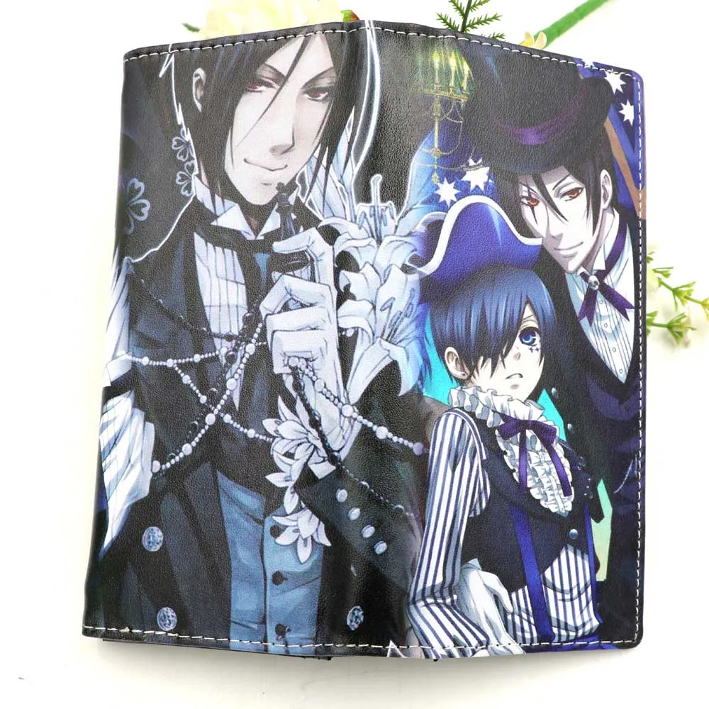 Black Butler Мисс Кобаяши Дракон горничной Аниме Длинный клатч кошелек держатель карты кошелек с застежкой - Цвет: Black Butler