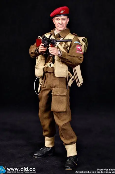 Шкала 1/6 K80136/K80135 фигурка героя ВОВ британские десантные "Red Devils" сержант commander Униформа Военная солдатики набор - Color: K80135