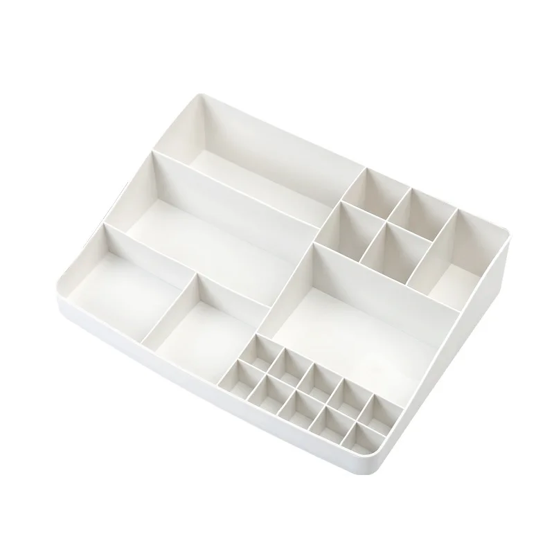 3 Colors Plastic Cosmetic Storage Box Drawer Jewelry Makeup Organizers Office Desktop Sundries Container | Дом и сад