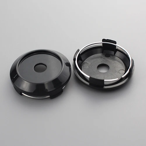 blank black cap KOM 64/60 мм зажим Япония advan гоночный центр крышки для ssr обода крышка hubcap xxr voiture пылезащитный капот набор из 4 enkei логотип наклейка - Цвет: blank black cap