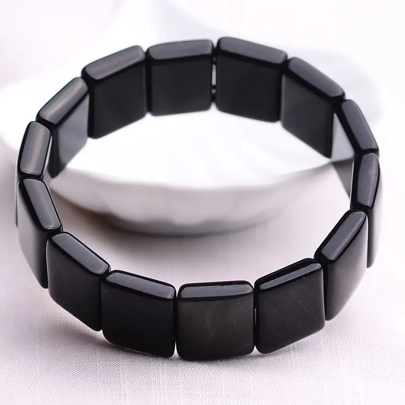 SI BIN Stone needle bracelets/bian shi hand row/Health bracelet/Fatigue /men and women gifts high quality 18*14mm free ship | Красота и