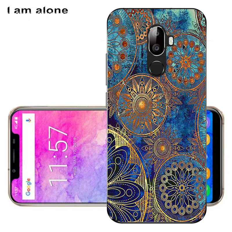 Чехлы для телефонов I am alone для Oukitel U18, 5,85 дюйма, ТПУ, модные, милые, цветные, для мобильных телефонов Oukitel U18, сумки