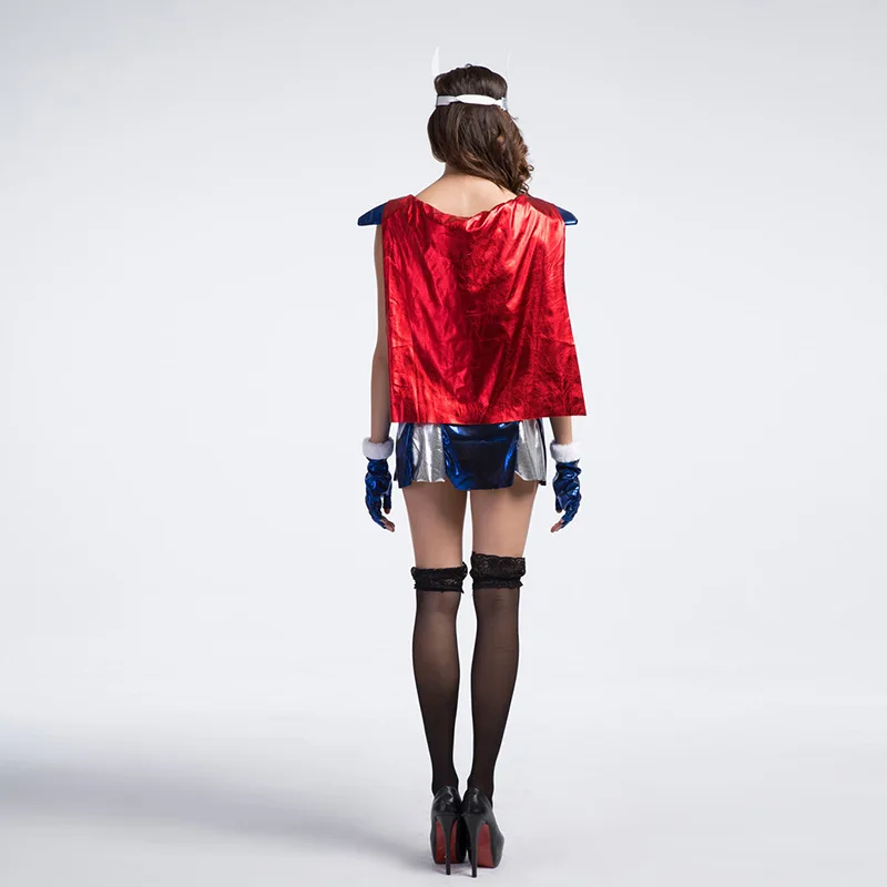 Платье для вечеринки на Хэллоуин женщин Костюмы супергероев взрослых костюм