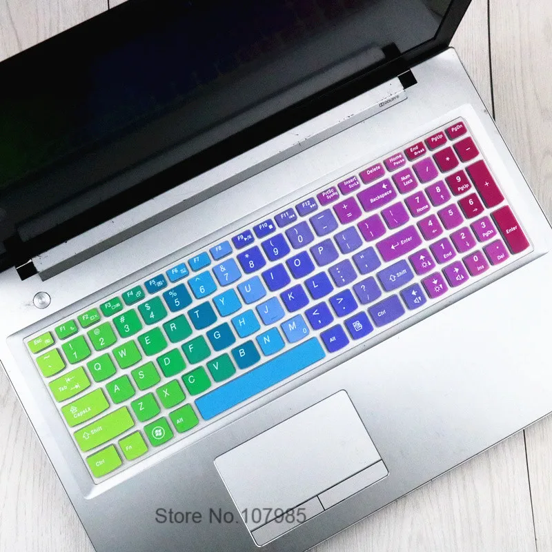 15 6 дюймовый новый силиконовый чехол для клавиатуры Lenovo Y50 70 Z500 B590 G510 G580 Y510P G50 Y570 Z580