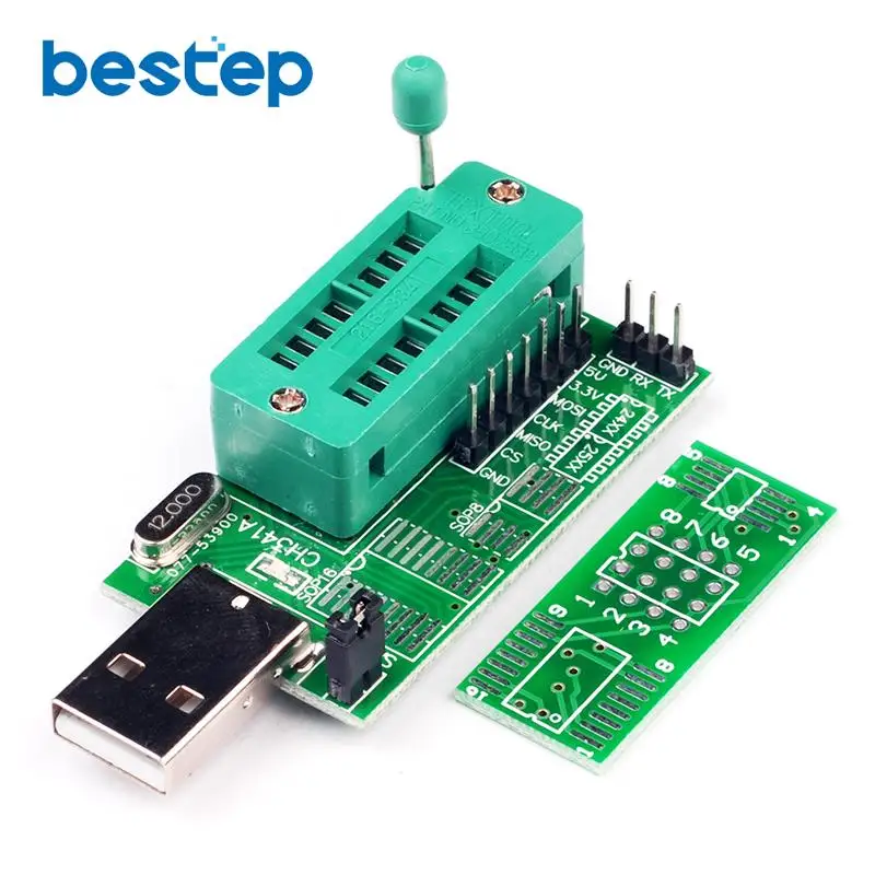 Плата Bios MX25L6405 W25Q64 USB программатор ЖК-горелка Progammer CH341 для 24 25 серий | Электронные