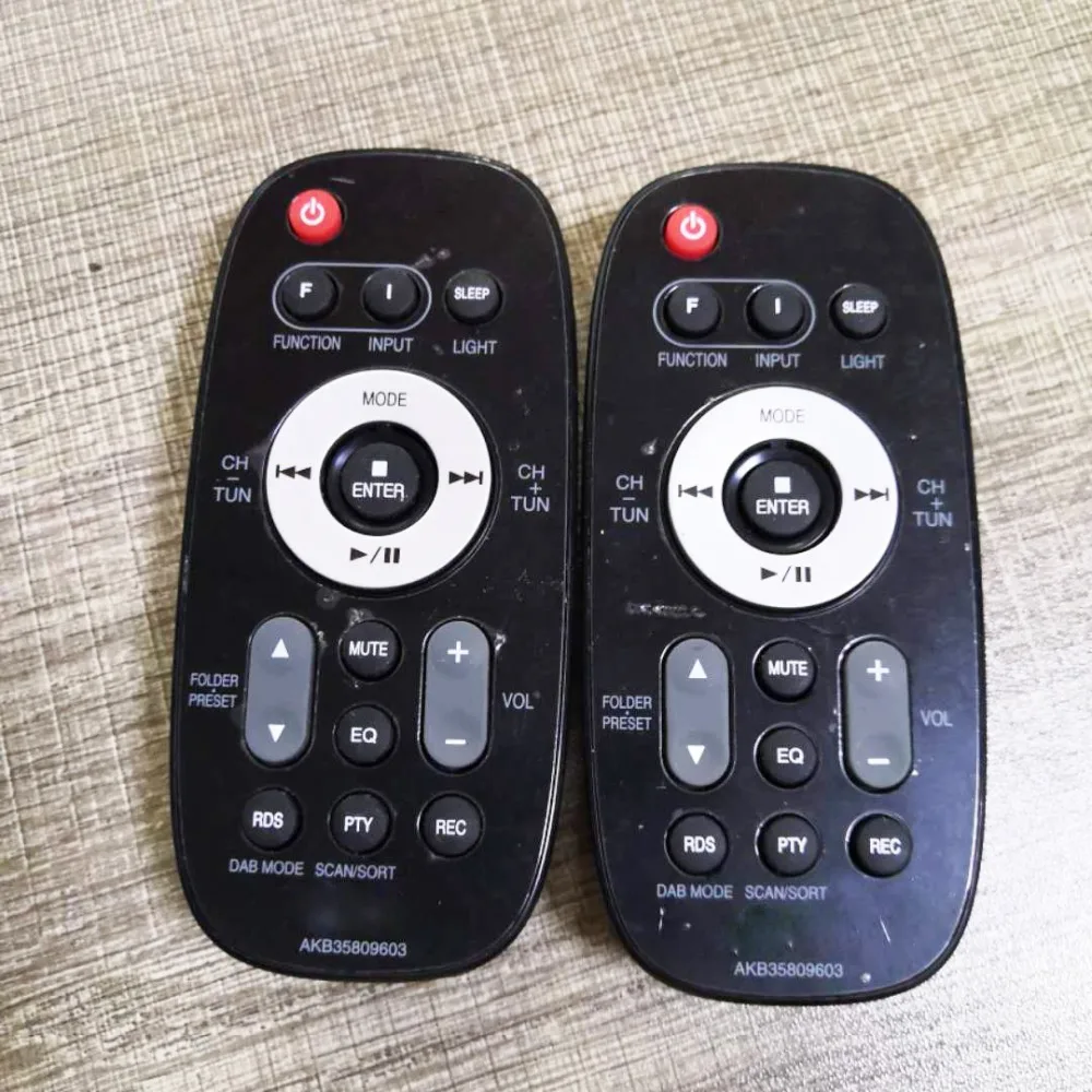 Используется оригинальный AKB35809603 подходит для LG аудио системы Дистанционное
