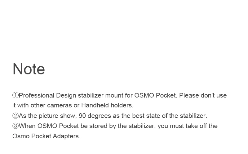 STARTRC OSMO Карманный ручной Z-Axis стабилизатор демпфирования/кронштейн держатель для DJI OSMO карманные аксессуары