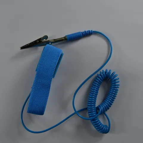 Беспроводной зажим из ПВХ, антистатический наручный ремешок Esd, кабели разряда для электрика IC PLCC - изображение