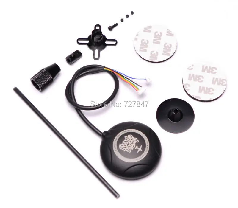 Высокоточный GPS-встроенный компас M8N с подставкой для AMP2.6/2.8 Pixhawk