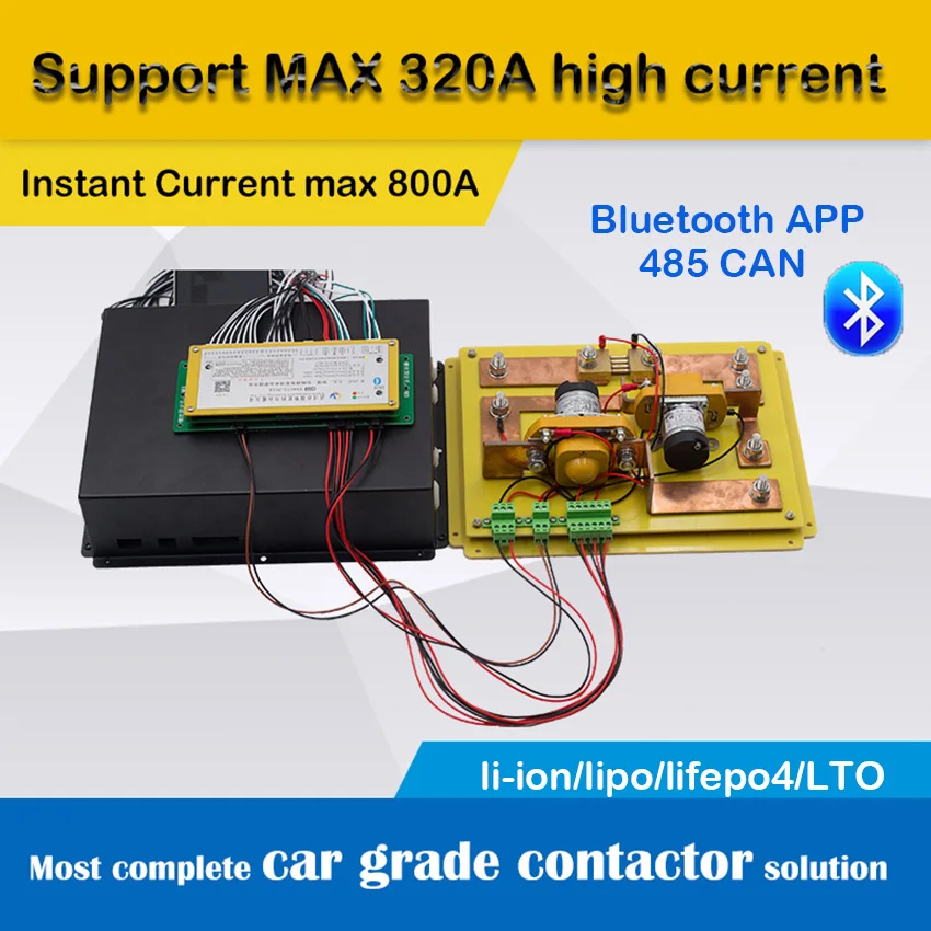 6 S до 25 300A литий ионная Lifepo4 LTO Lipo батарея BMS Защитная плата автомобиля 485 может