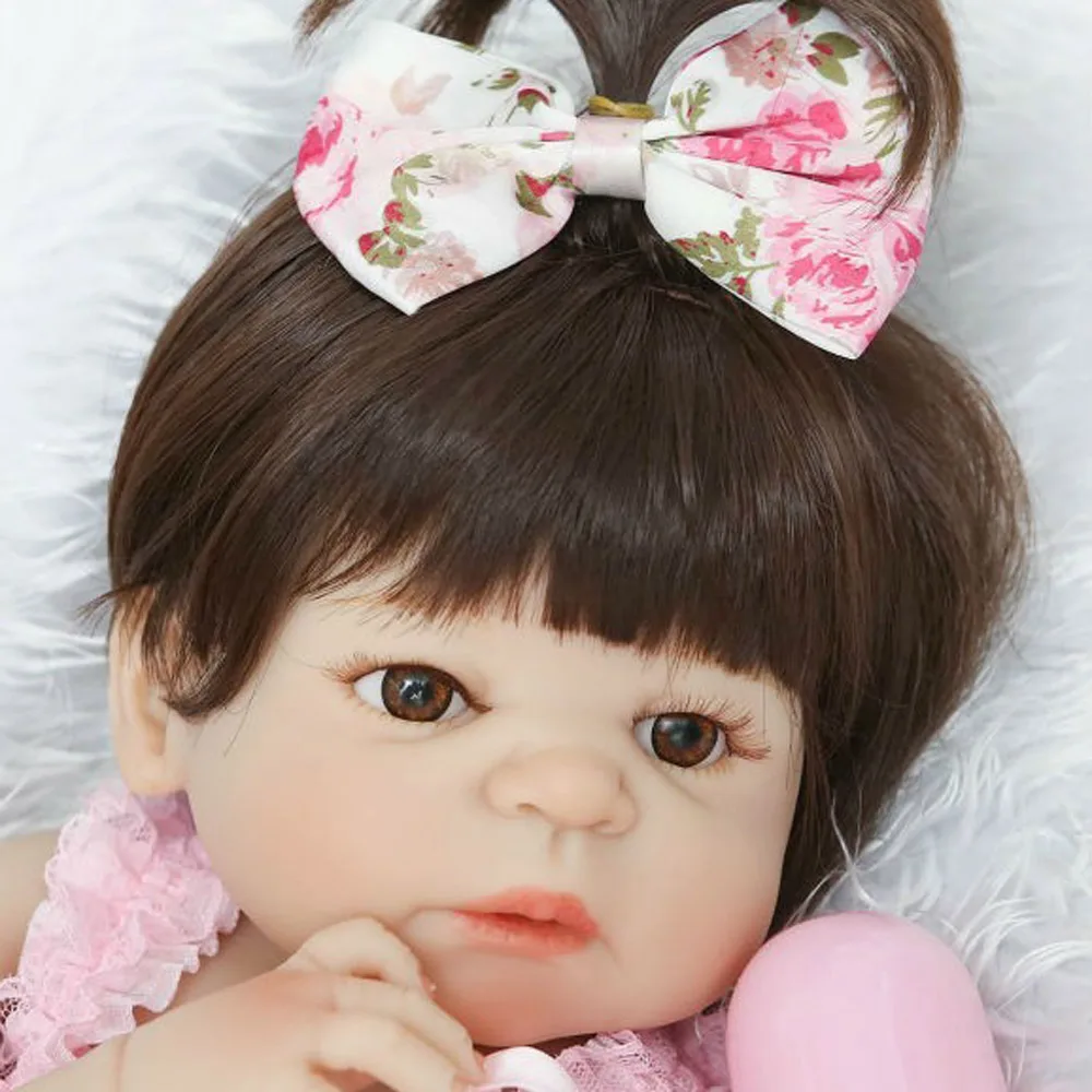 KAYDORA, 22 дюйма, 55 см, полностью силиконовые куклы Reborn Baby, Bebe Boneca Alive Reborn Menina, Реалистичная кукла для девочек, игрушки для игр, подарок на день рождения