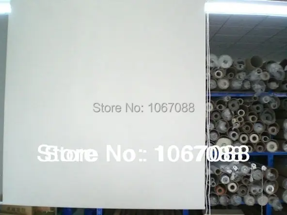 100% Polyester Beige Blackout Roller Blinds Foam Coated Silver Customized Window Curtains for Living Room | Дом и сад