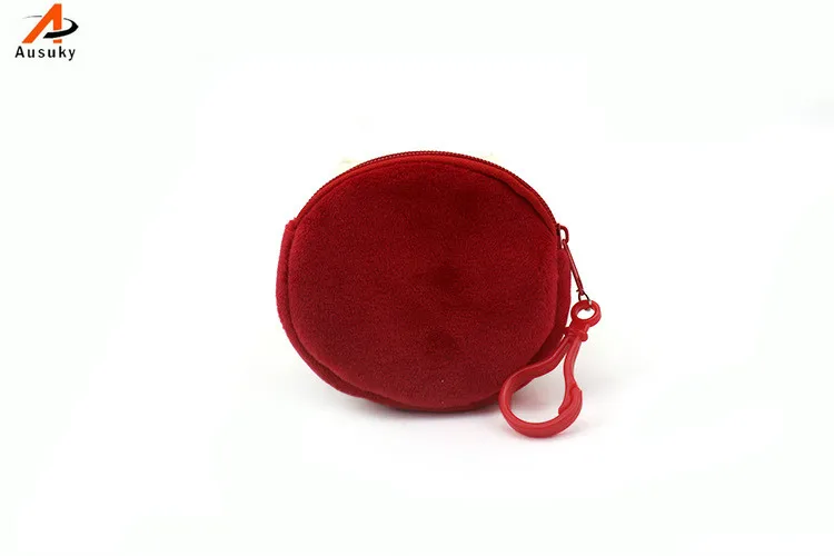 Маленький кошелек с застежкой из серии фруктов и 3D-принтом милый 40 для мелочи