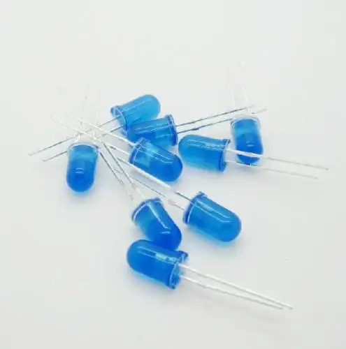 

50Pcs LED 5MM BLUE COLOR BLUE LIGHT Super Bright