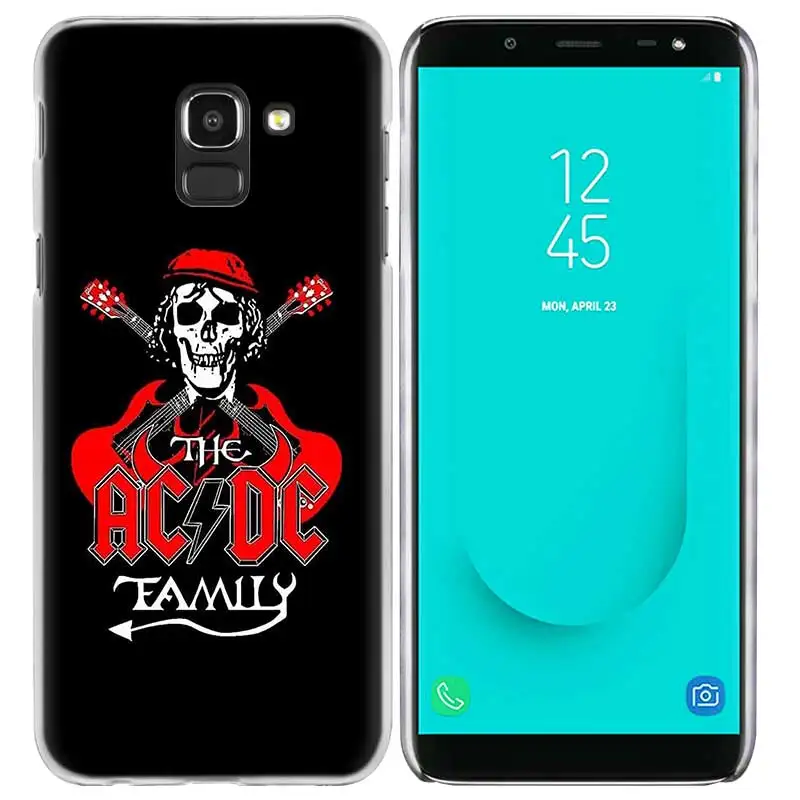 05 ACDC рок Жесткий ПК чехол КРЫШКА ДЛЯ samsung Galaxy A50 A30 A10 S10 S10e плюс A9 A8 A7 A6 плюс A9 Star Lite M30 M20 M10 Fundas - Цвет: 05