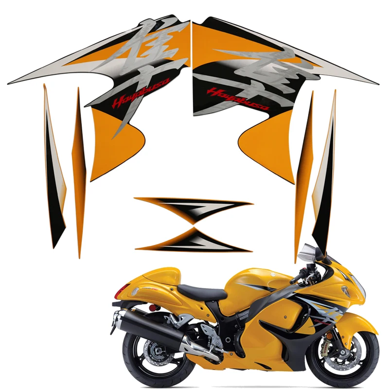 Для Suzuki Hayabusa GSXR1300R GSXR 1300R 2008 09 2010 11 2012 13 2014 наклейка на обтекатель комплект