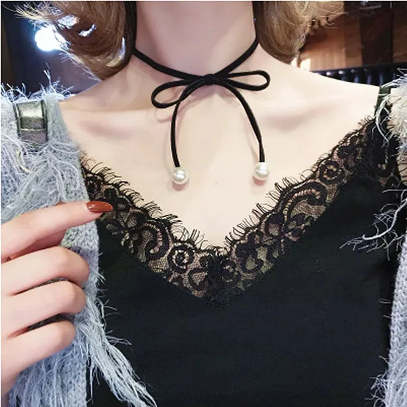 1 шт. модное черное колье ожерелье для женщин эффектные ожерелья и кулоны Bijoux Femme
