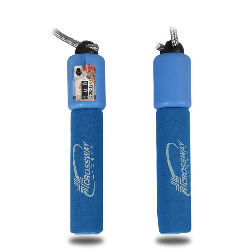 Счетная веревка Кроссфит скакалки со счетчиком Высокое качество тренажерный зал