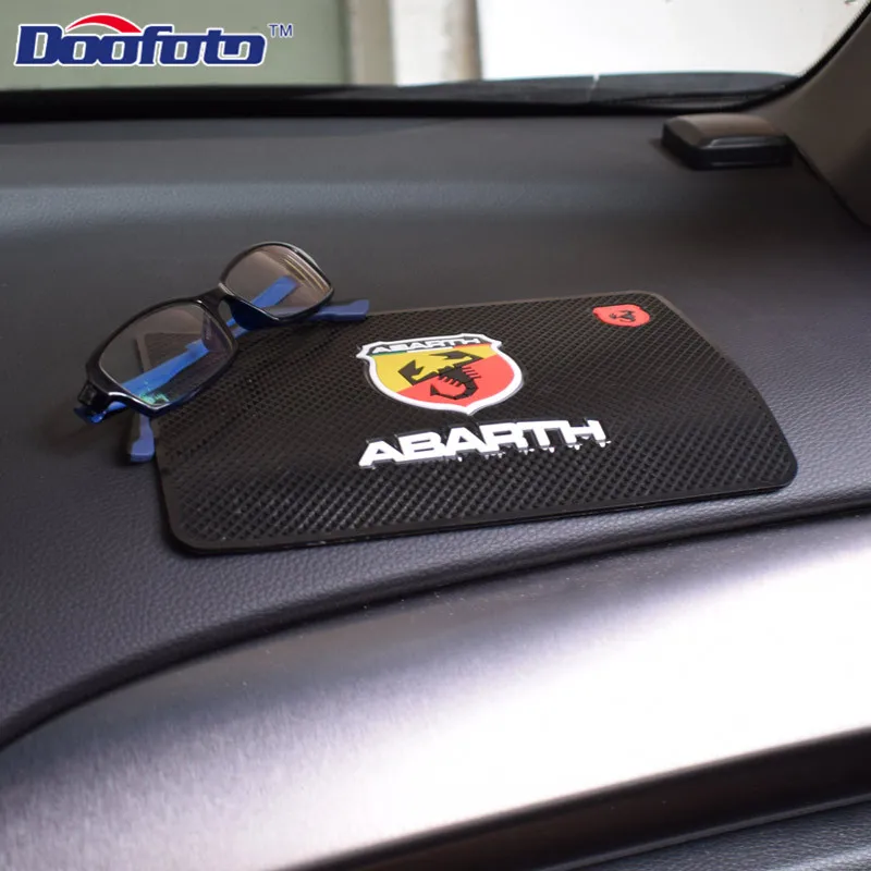 Doofoto автомобильный Стайлинг авто коврик чехол для Abarth 500 124 Palio Fiat Stilo Ducato Punto знак