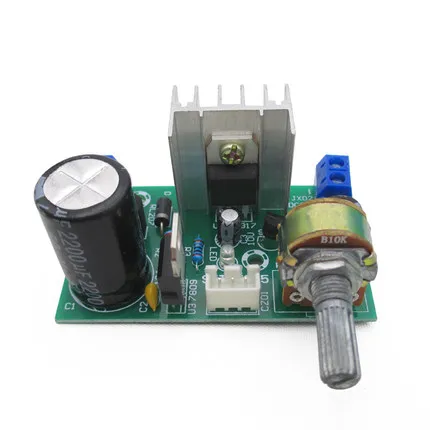 AC/DC 3 40V LM317 регулируемый регулятор напряжения понижающий модуль питания|regulated