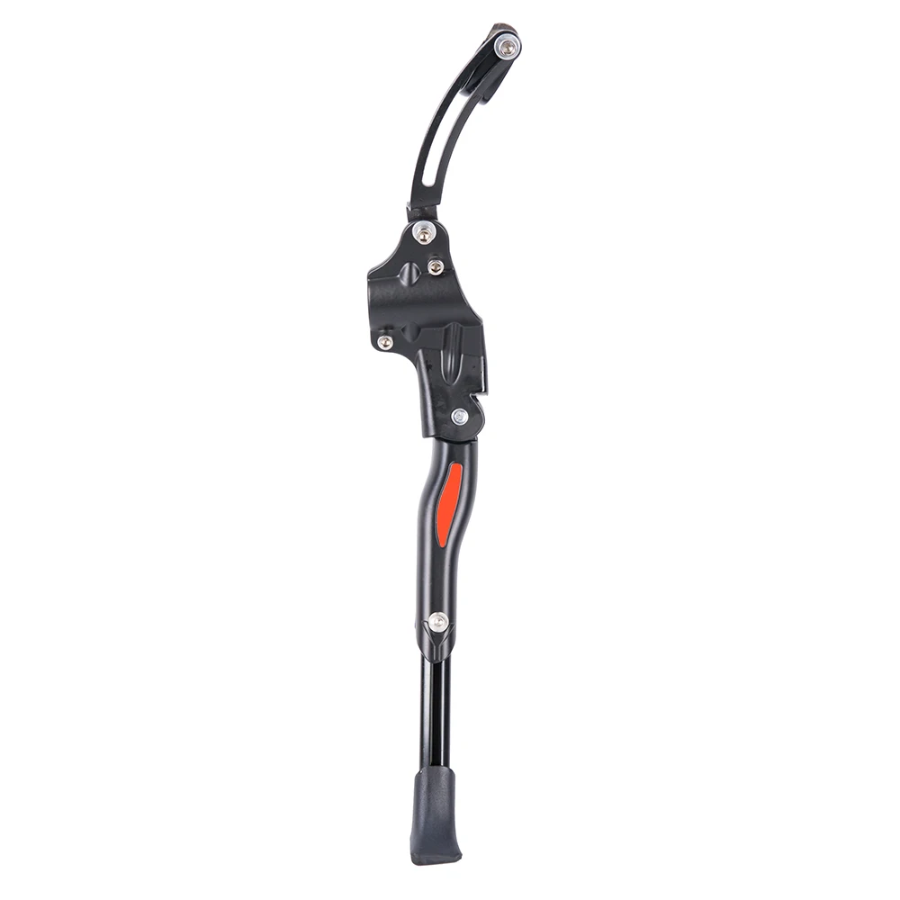 BLACK B Велосипедный кик-стенд MTB Road Kickstand алюминиевый сверхмощный Регулируемый горный велосипед велосипедная Опора боковая задняя парковочная стойка - Цвет: BLACK B
