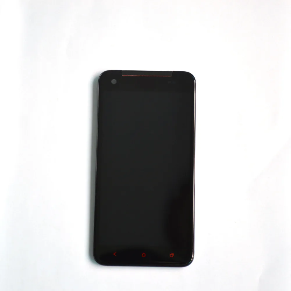 Черный для HTC Droid DNA ADR6435 ЖК-дисплей Дисплей+ с цифрователем сенсорного ввода в сборе+ рамка с "Verizon"