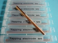 m5 copper orbital tapping edm electrode without hole thread tapping electrode threading electrode edm machine parts