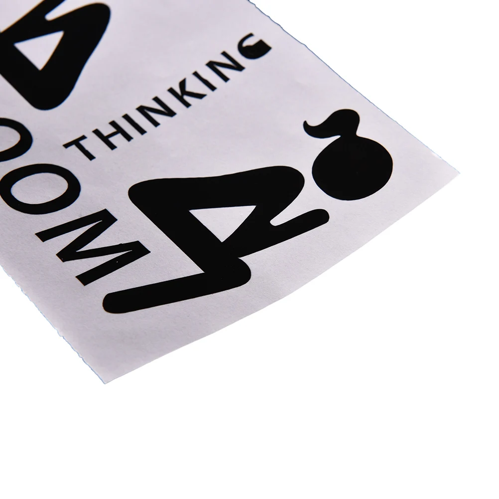 Новые съемные DIY настенные Стикеры для унитаза ванная комната водонепроницаемый