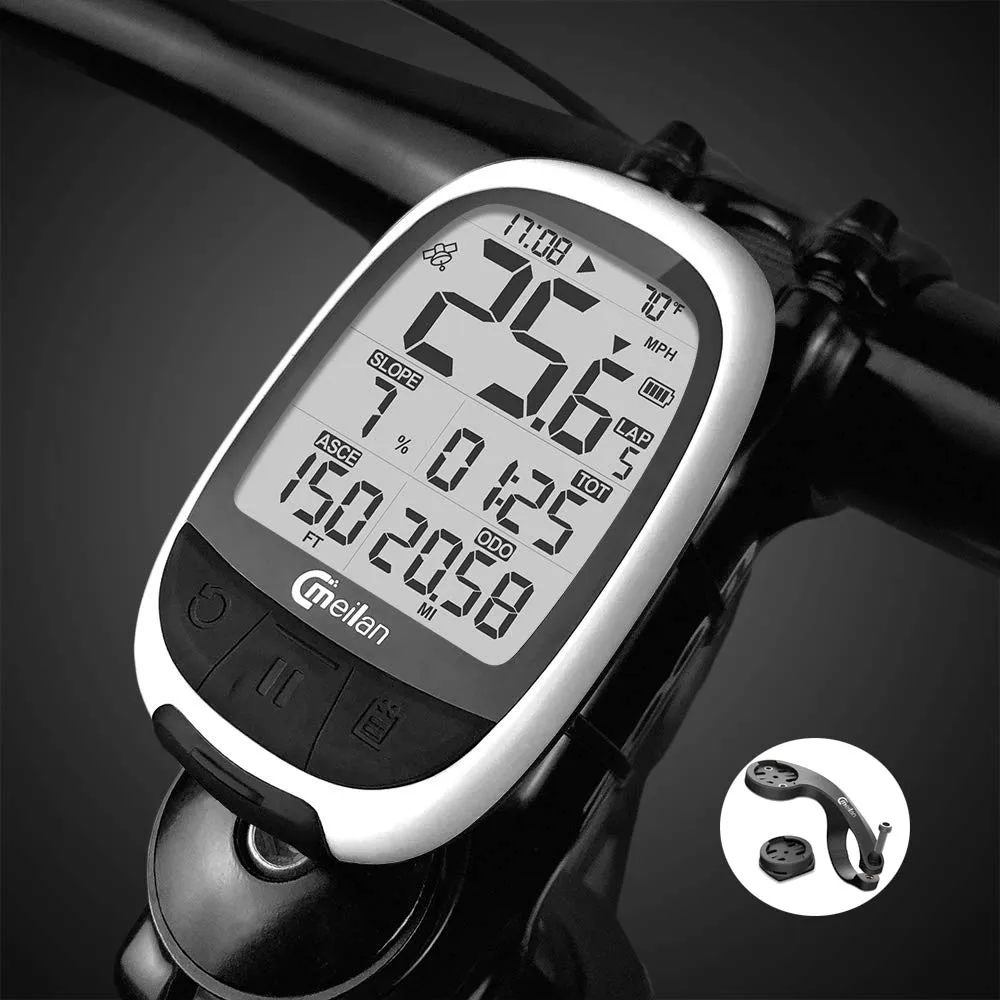 Велосипедный gps навигатор Bluetooth ANT + велосипедный компьютер поддержка подключения