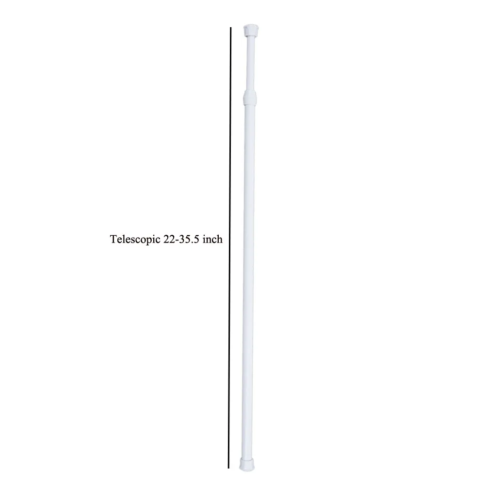 Size C 22-35.5inch Пружинная Выдвижная сетка с телескопическим креплением из вуали, натяжные карнизы, штанги из алюминиевого сплава, размеры на выбор 55-90 см - Цвет: Size C 22-35.5inch