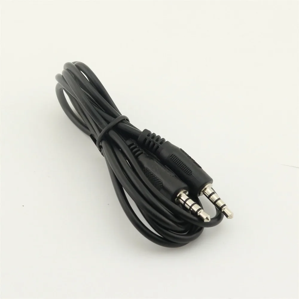 1pcs 3.5mm 1/8&quot 4 Pole Male To Stereo Car Aux Audio Extension Adapter Cable 1.2m | Компьютеры и офис