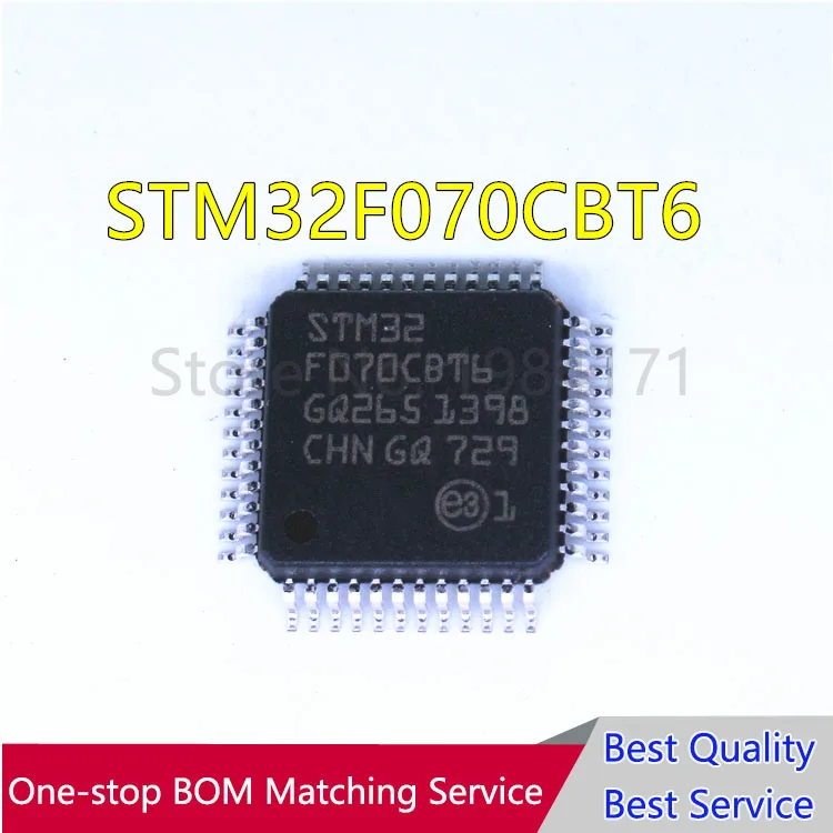 20 шт. STM32F070CBT6 F070CBT6 STM32F070 QFP48 Новинка|20pcs|stm32fpcs |