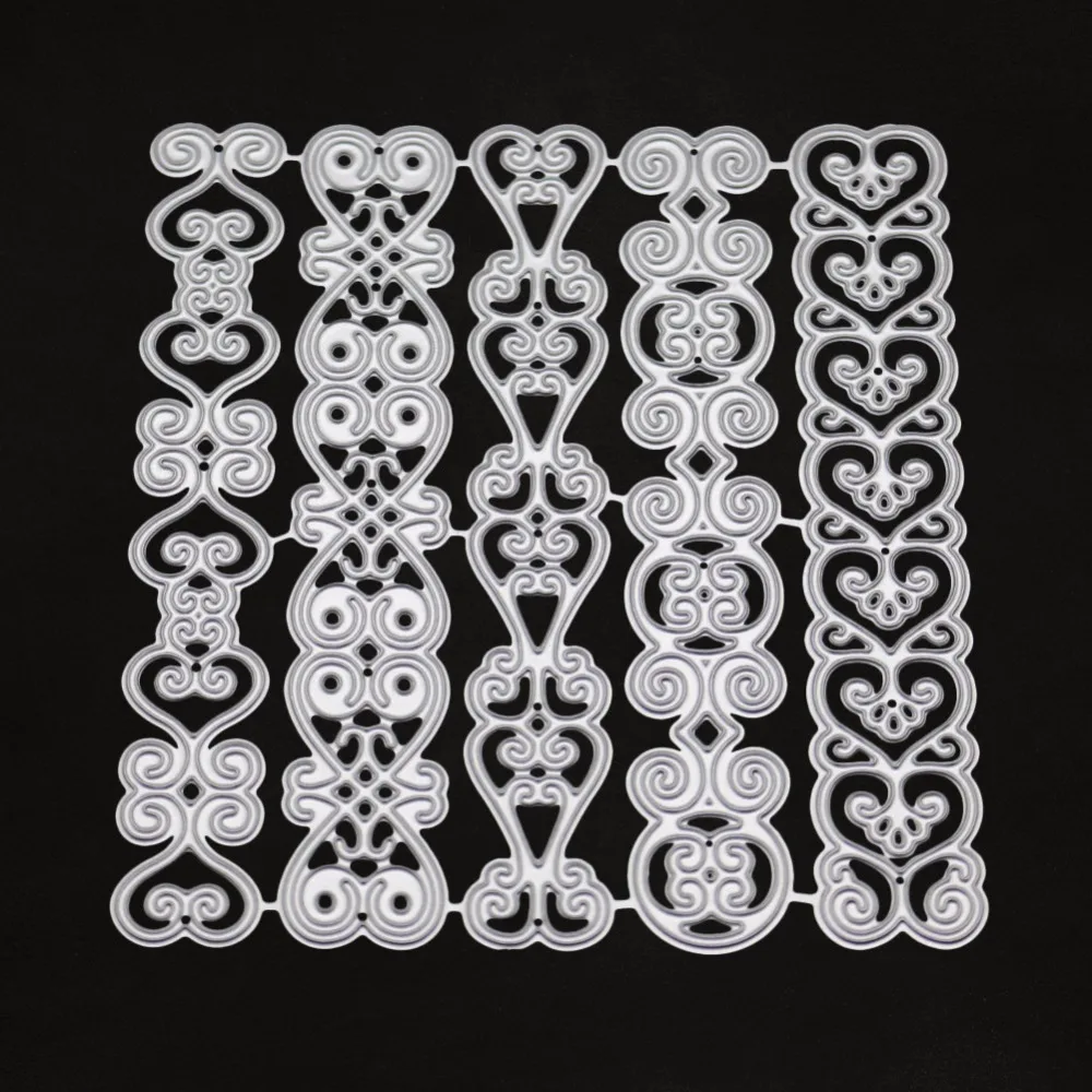 Heart Lace Frame Metal Cutting Dies Stencils for DIY Scrapbooking Wedding Cards Album Decor Embossing Craft Stamps Border Dies