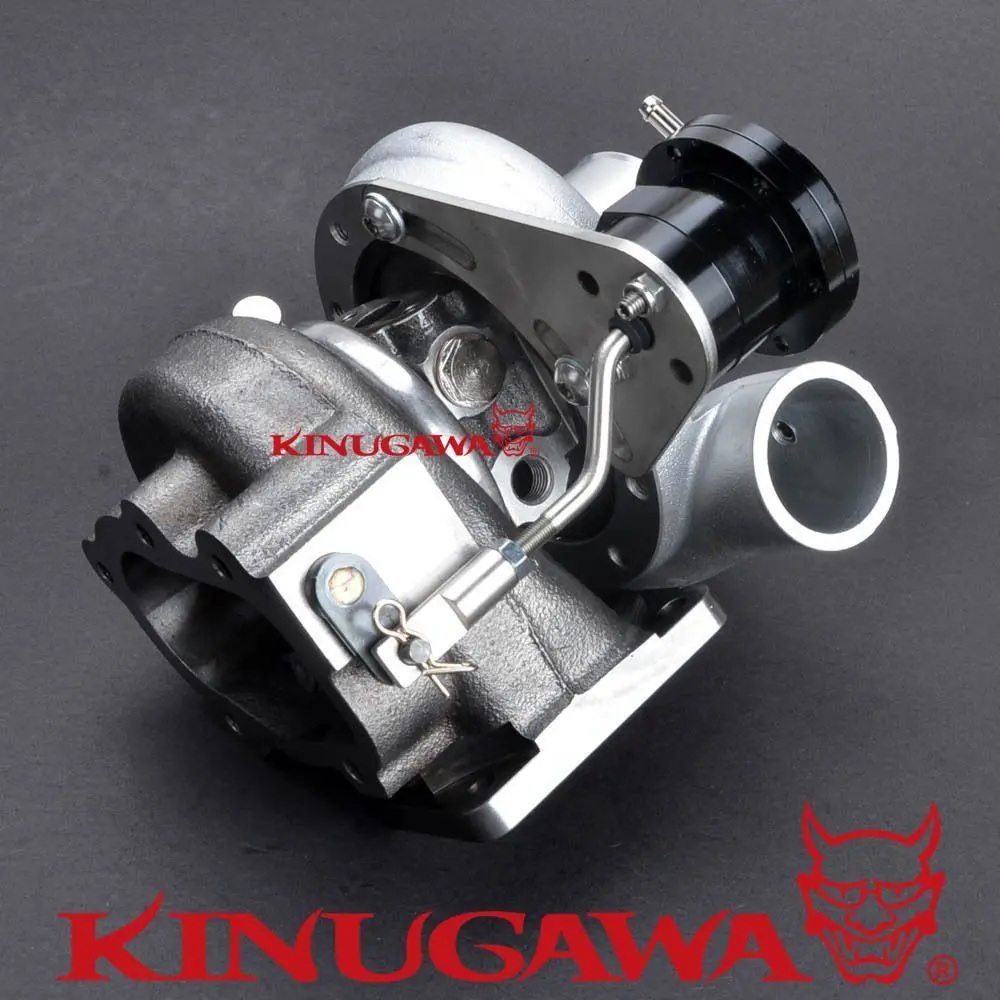 Kinugawa заготовка Турбокомпрессор 3 &quotанти всплеск TD06SL2 18G 8 см T25 5 болт для Nissan CA180DET