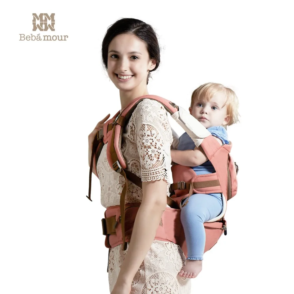 Роскошные 9 в 1 Hipseat эргономичный кенгуру 360 Mochila portabebe слинг рюкзак для одежда