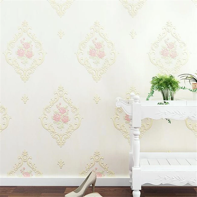 

beibehang New high-end Papel de parede Rural wallpaper TV background wall 3D non-woven wallpaper living room bedroom wall paper