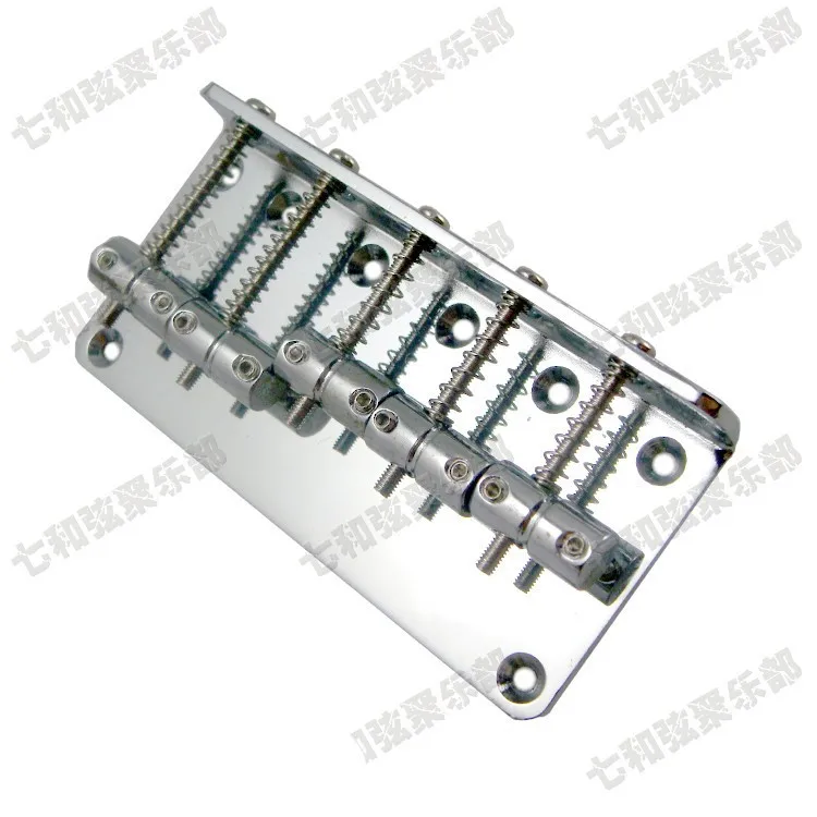 Серебряный Железный мост для бас-электрической гитары 5 бас-струн запчасти |