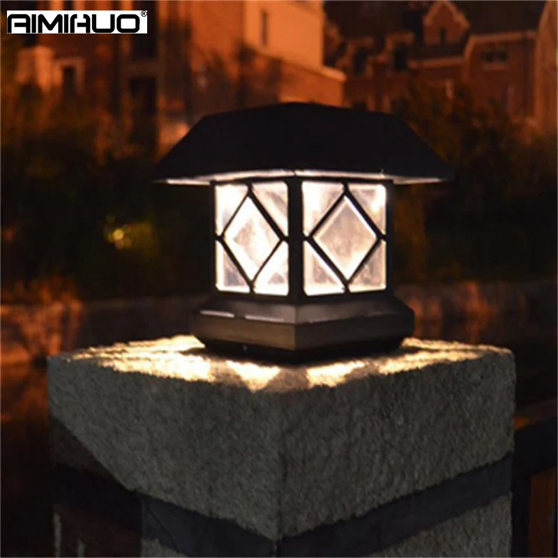 AIMIHUO Наружное освещение светодио дный LED Фонарь для сада с питанием от солнечной
