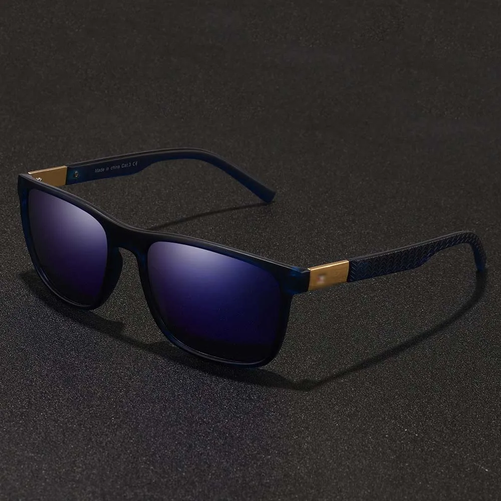 2018 синие солнцезащитные очки мужские Поляризованные классические новые модные