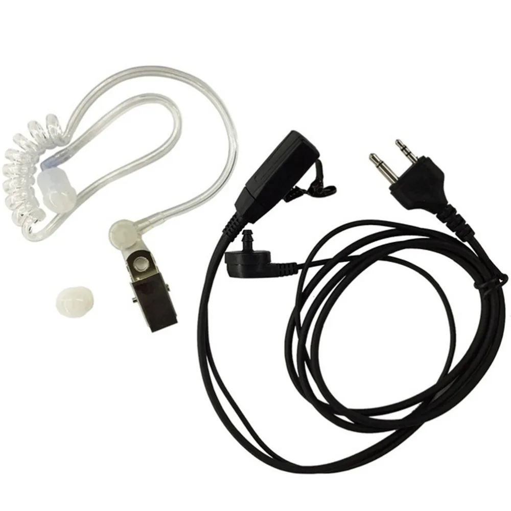 YIDATON 2 Pin Ptt Mic Скрытая Акустическая трубка наушник для Midland Радио G6 g7 Gxt1050 Gxt550 Gxt650 Lxt80