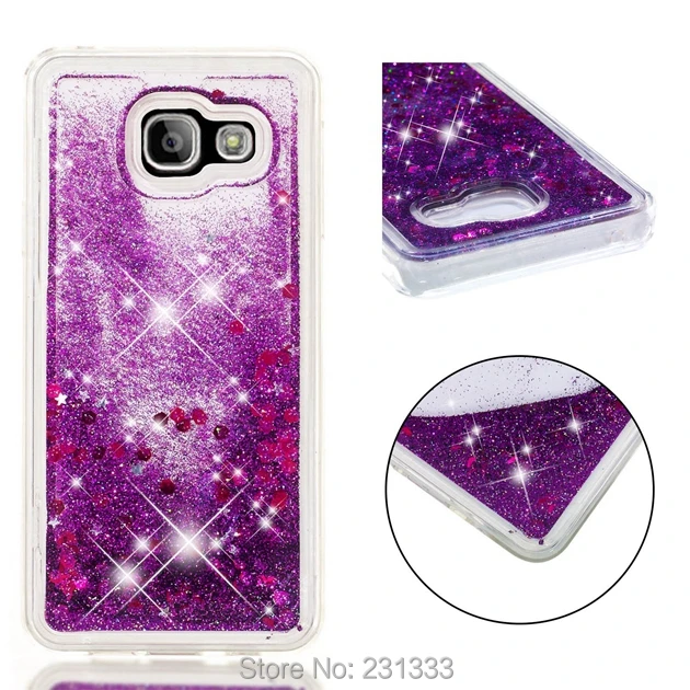 Мягкий чехол C ku из ТПУ с 3d блестками и жидким песком для Samsung Galaxy S5 A310 A510 Grand Prime G530