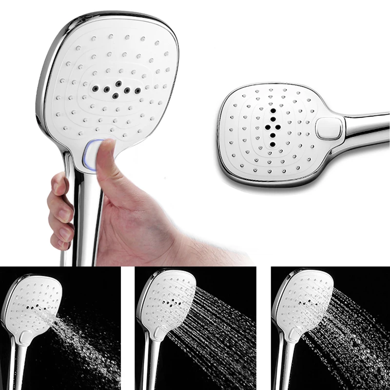 Bathroom Luxury Rain Mixer Shower Combo Set Wall Mounted Rainfall Head System Chrome Exposed faucet Tap | Обустройство дома