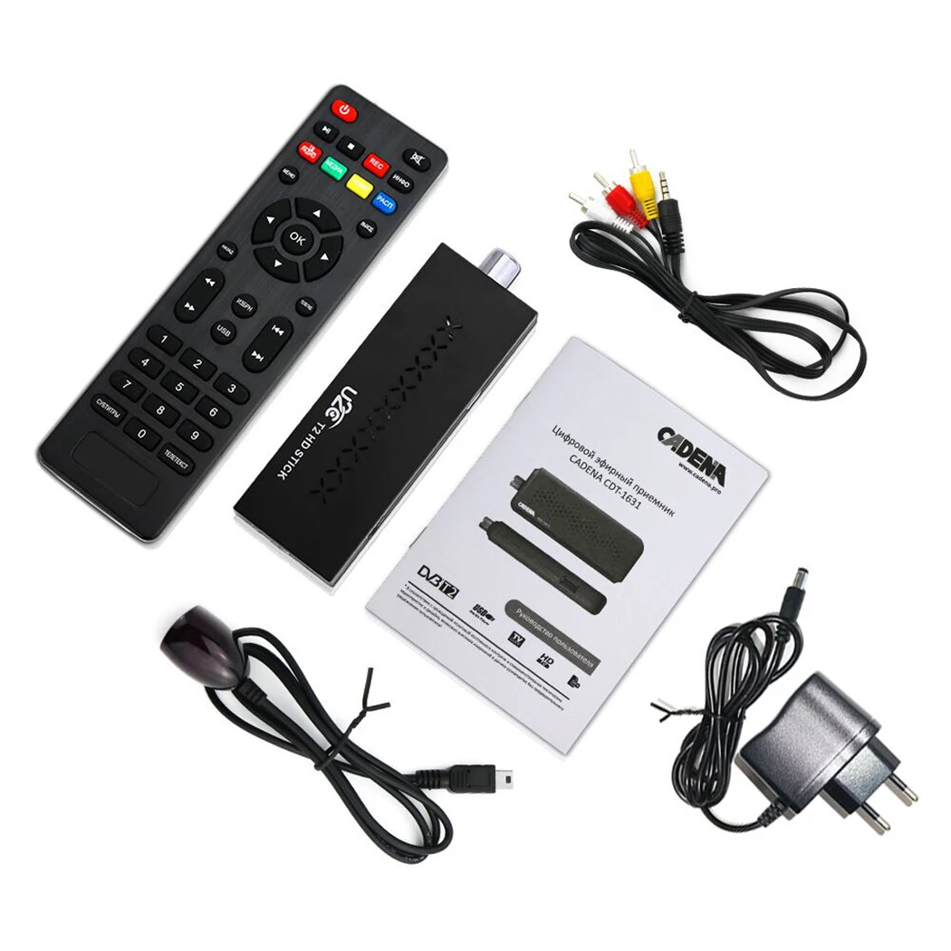 DVB T2 HD TV Stick цифровой наземный ТВ приемник 1080P для приставки DVBT2 H.264 MPEG4 HMI USB тюнер с