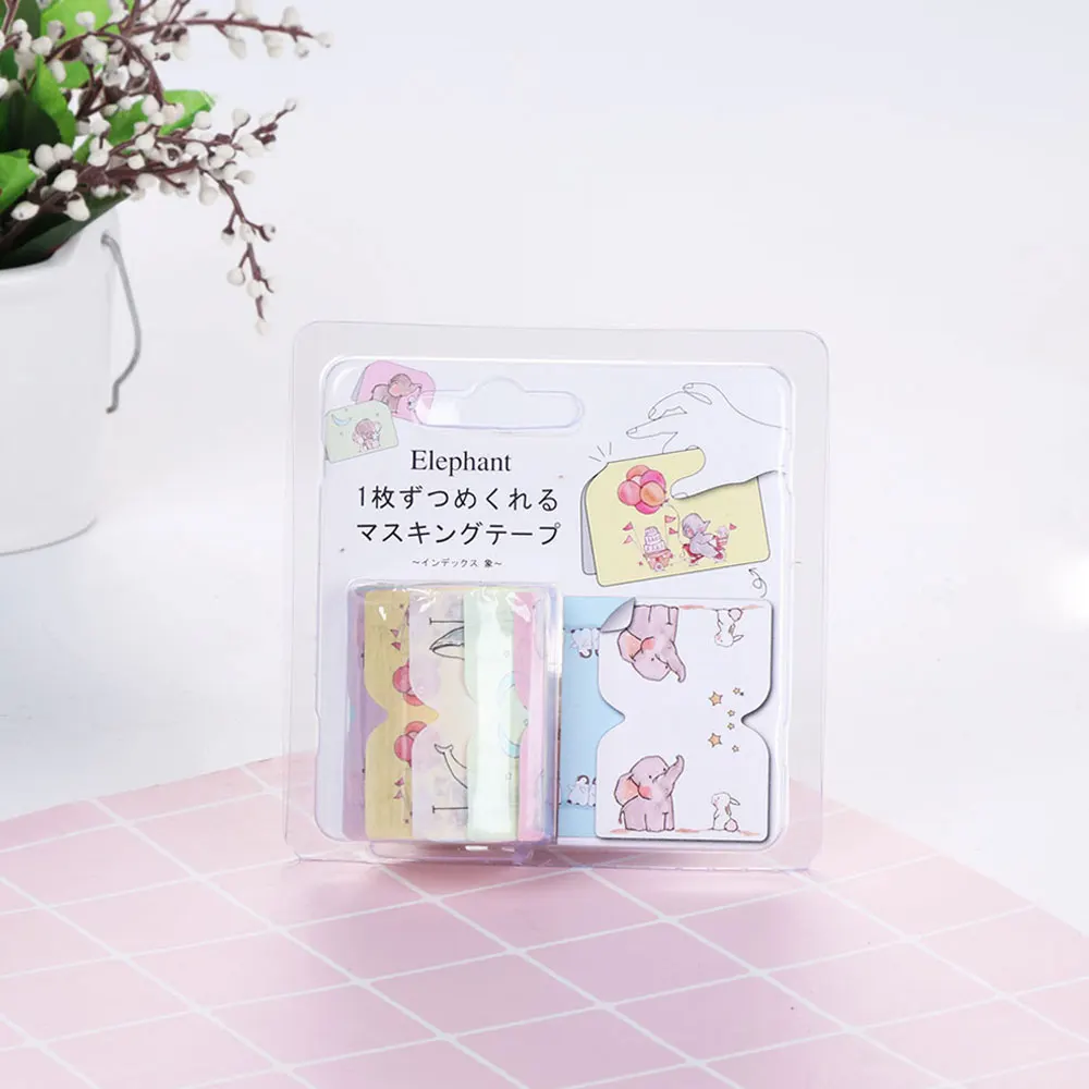 1 рулон 80 шт. 17 видов стилей свежий круг печать лента для декорации Washi DIY дневник в стиле Скрапбукинг клейкую ленту наклейки милый стационарные
