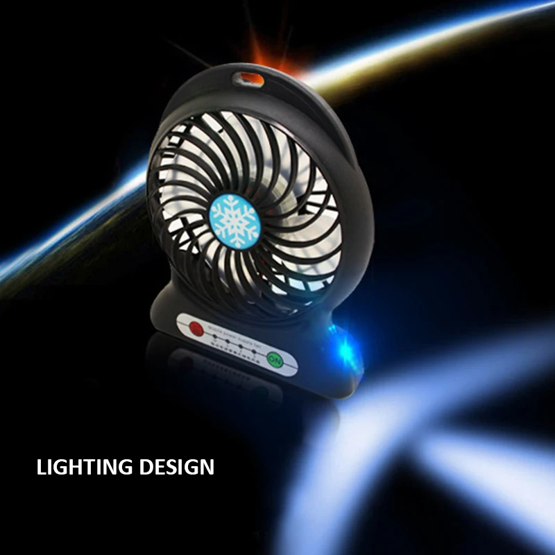 1 шт. мини USB вентилятор портативный персональный регулируемый 3 скорости