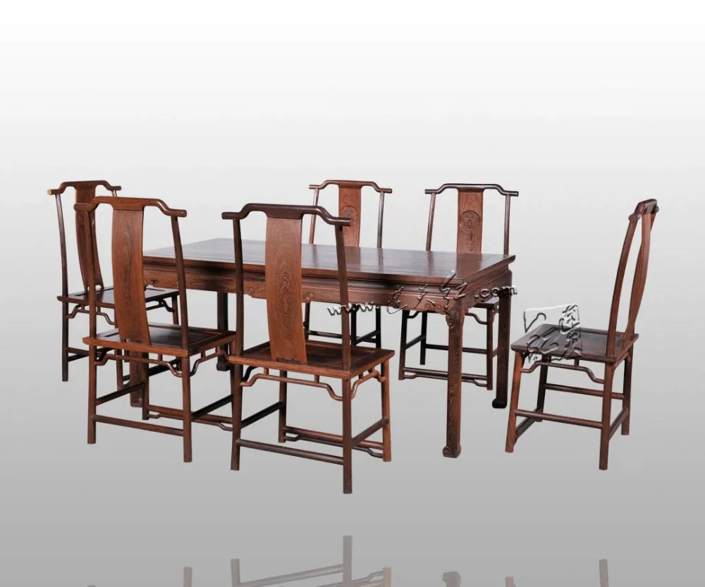 Длинная женская мебель из розового дерева 1 доска и 6 ячеек китайский